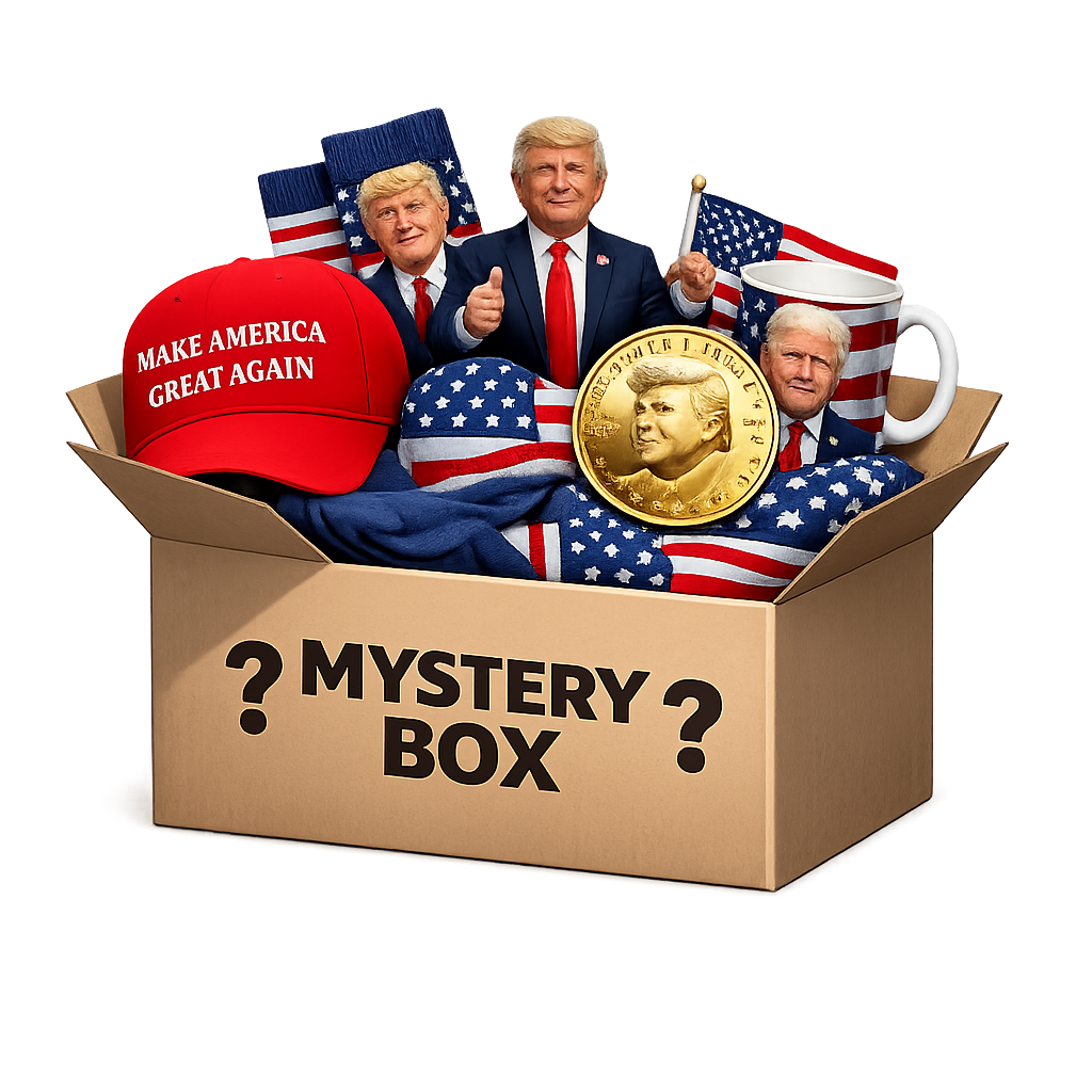 TRUMP Patriot Mystery Box — FREE (Just Cover Shipping)