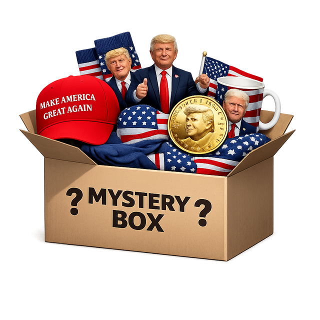 TRUMP Patriot Mystery Box — FREE (Just Cover Shipping)