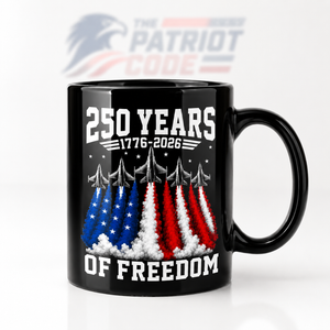 250 Years of Freedom Mug — America’s Anniversary Coffee Mug VIP
