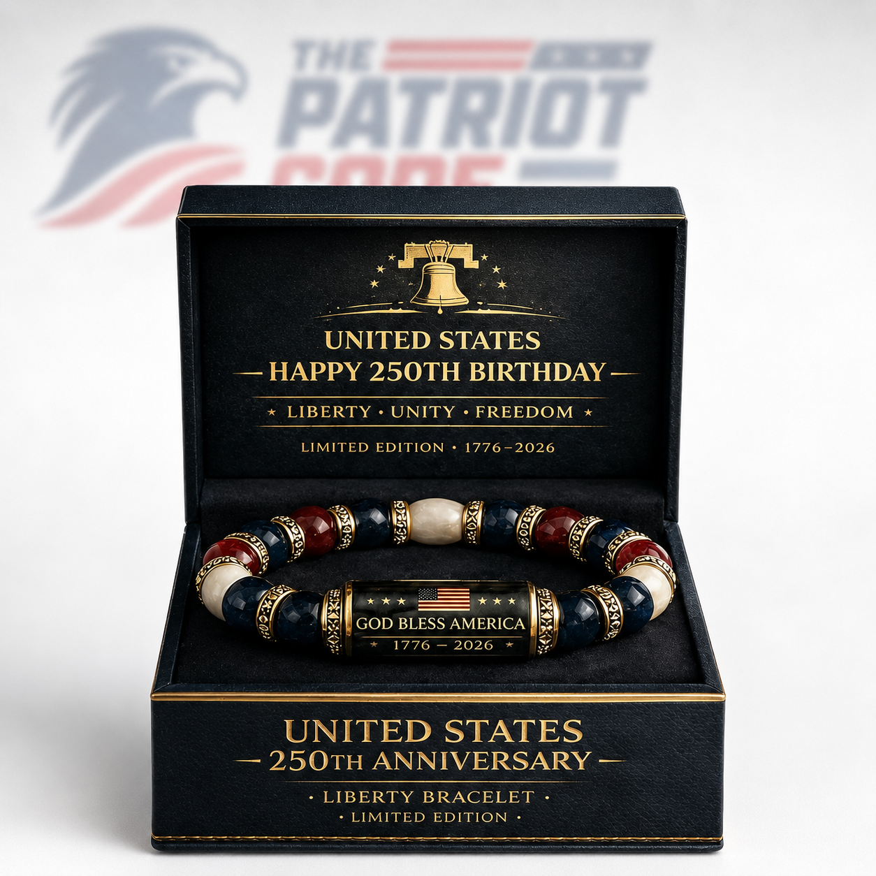 Limited Edition 250th USA Anniversary Liberty Bracelet