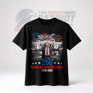 Donald Trump 250 Years of Independence T-Shirt (1776–2026) VIP