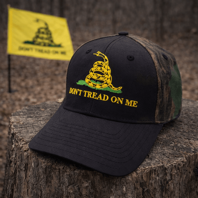 Don't Tread on Me Two-Tone Camo Hat