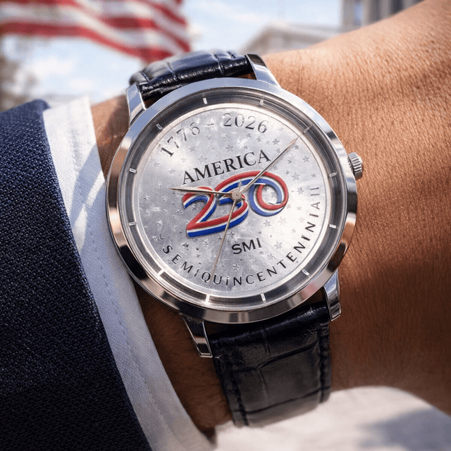 America250™ Commemorative Silver Watch