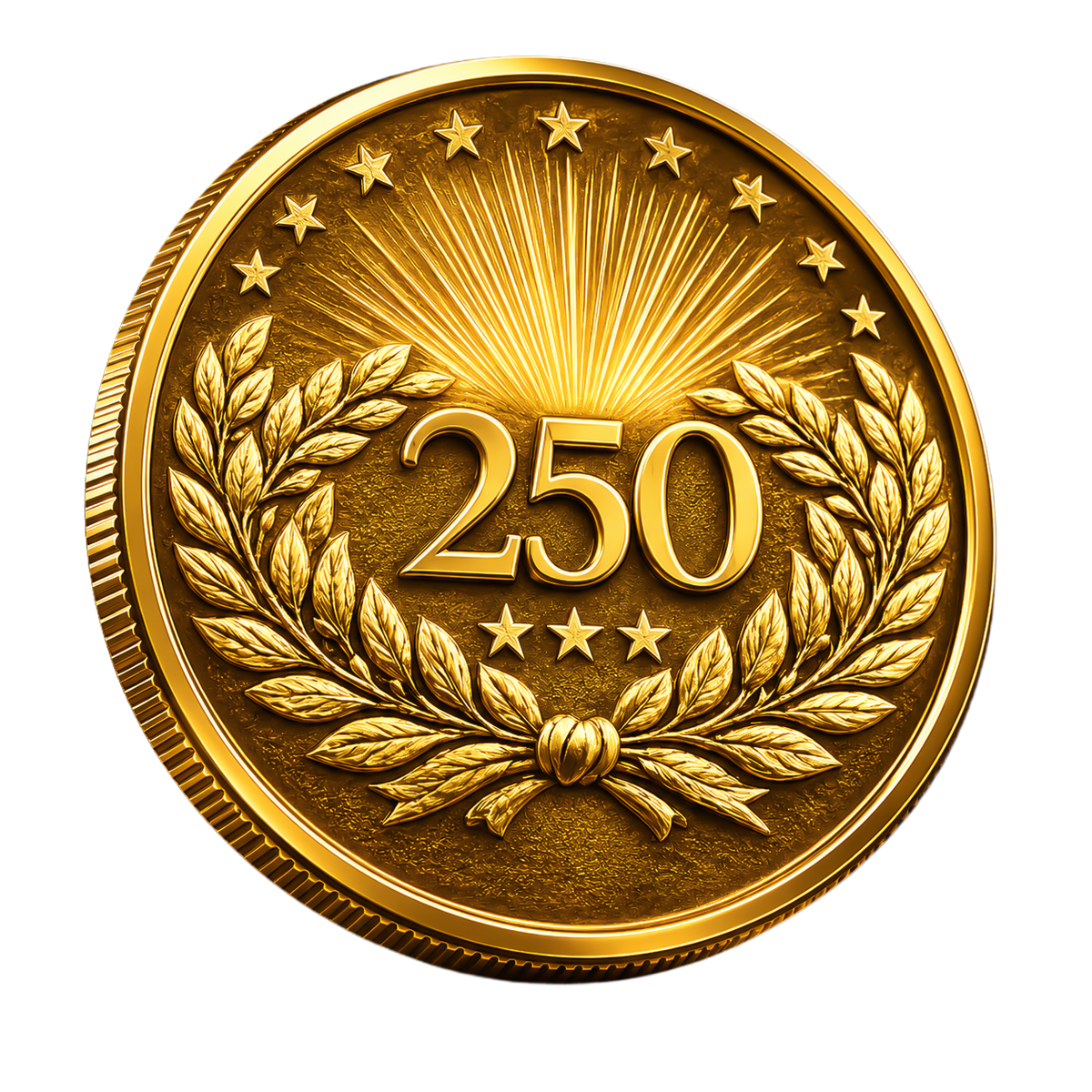 Golden America 250 Tribute Coin